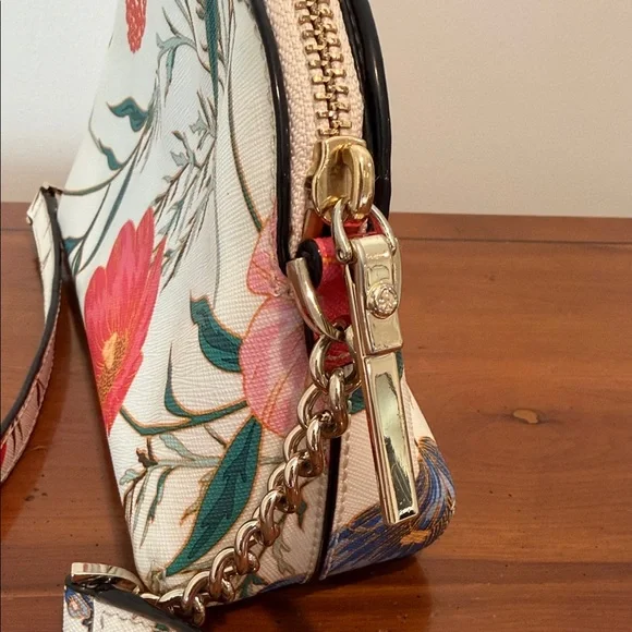 Kate Spade Floral Crossbody Bag - Cream and Red - Picture 6 of 8